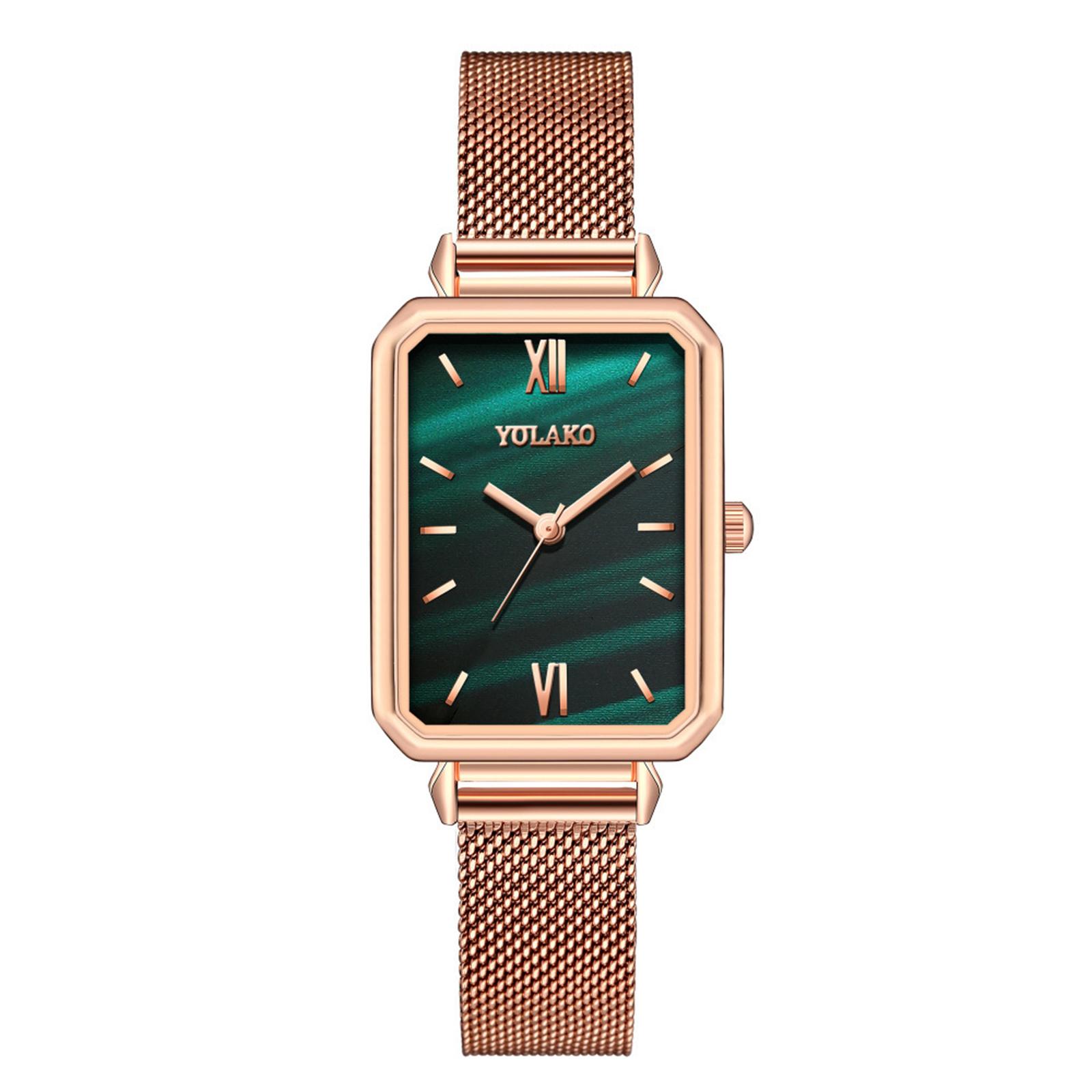 

Женские модные кожаные часы One Size