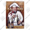 Putuo Decor Chef Metal Painting Retro Tin Sign Cook Kitchen Vintage Wall Decor Restaurant Diner Bistro