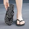 Fashion Men's light fashion casual sports slippers soft soles indoor family flip-flops sandals outdoor beach men's shoes