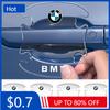 BABF1 NEW Hot 4pcs Transparent Car Door Handle Bowl Sticker For M M1 M2 M3 M4 M5 M6 F20 G30 F30 F31 E36 E87 E60 E91 X1 X3 X5 Acces