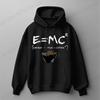 Men's Hoodies Casual Funny Energy=Milk+Coffee Print Sweatshirts  O-neck Cool Top for Men Fleece Sportwear Male Hooded Hoodies