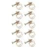 Stainless Steel Water Hose Clamp Pipe Clip Hoop Plumbing (1300CMm-16mm)