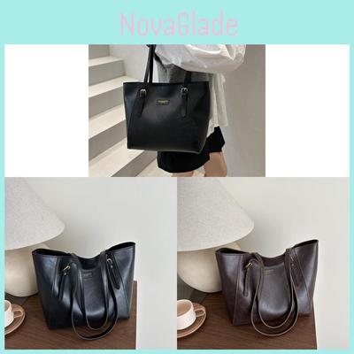 Vintage Koreanischer Stil Pu-Tragetasche Mit Nähten Für Lässige Tägliche Nutzung