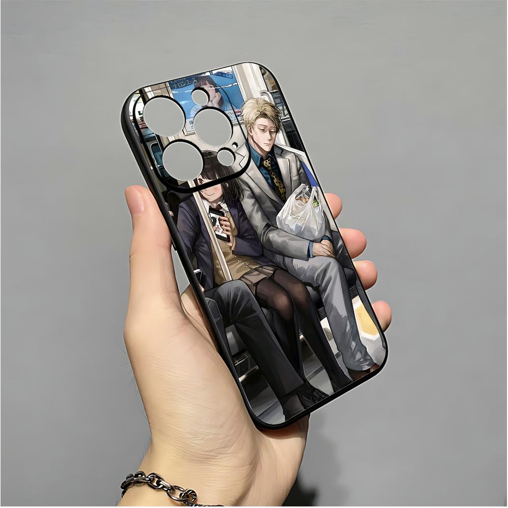 Kento T-Nanami J-Jujutsu K-Kaisen Phone Case For IPhone 16,15,14,13,12,11,XS,XR,X,8,7,Pro,Max,Plus,mini Silicone Black Cover