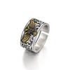 New Eagle Ring Men's Trendy Niche Boys Single Middle Finger Ring Opening Adjustable