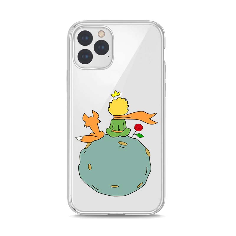The Little Prince And Fox Silicone Cover For Apple IPhone 13 12 Mini 11 Pro XS MAX XR X 8 7 6 6S 5 Plus SE Phone Case