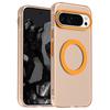 For Google Pixel 9 Pro XL Case Luxury Matte Candy Colorful Clear Magsafe Cover For Google Pixel 9 Magnetic Wireless Charge Case