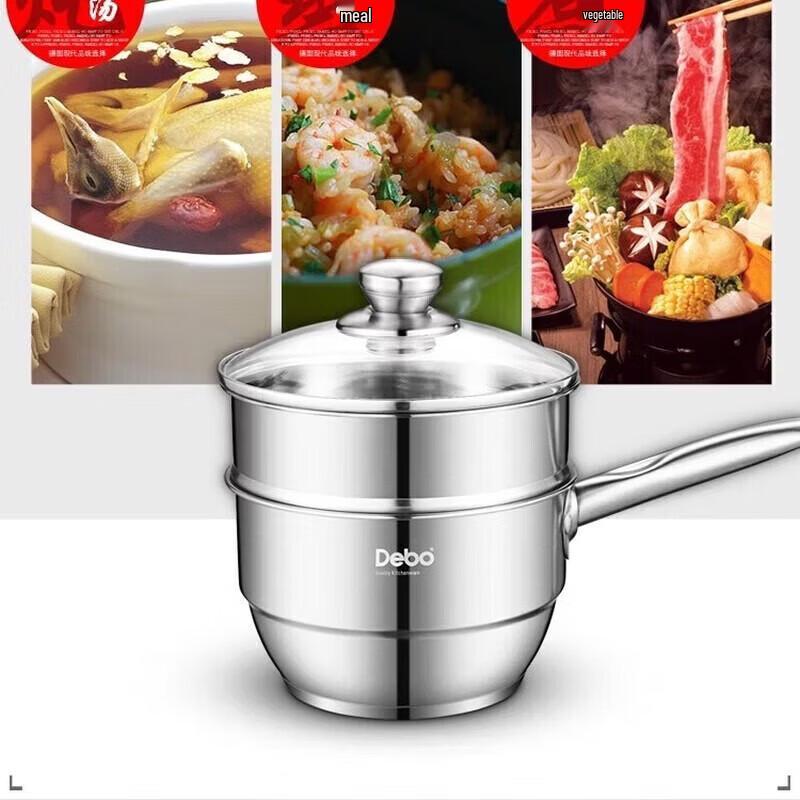 Debo Cable 18cm Stainless Steel Multi-Purpose Pot