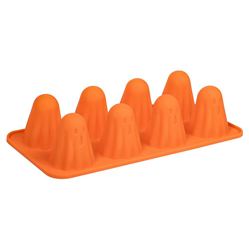 

1-3Pcs 2026 Halloween 3D Ghost Silicone Mold Reusable Ghost Chocolate Candy Molds Kitchen Tools for Jelly Chocolate Candy Gummy