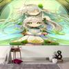 1pc Genshin Impact Characters5 Tapestry, Living Room, Bedroom, Office, Party Decor, Ideal Festive Gift