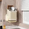 Wall Mounted Rotatable Chopstick Holder Countertop Cutlery Drying Basket Cutlery Rack  Kitchen