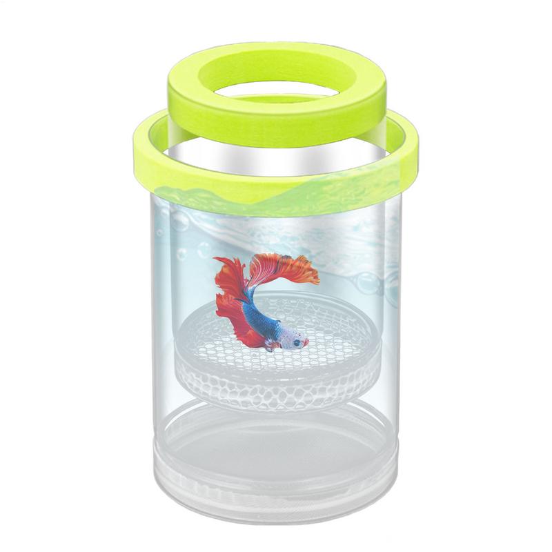 Schwimmende Fischzucht-Isolierbox Aquarium Fischbecken Schlupf-Inkubator Schlupf-Inkubator Aquarium-Brutstätte Zubehör