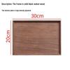 Dirian Black Walnut Solid Wood Serving Tray