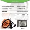 Portable Multi-Sport Ball Carrier with Strap - Easy To Carry & Store