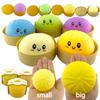 Juguetes Kawaii para Apretar Caja Misteriosa de Empanadillas: Juguete Squishy de Color Aleatorio con Expresión Linda, Textura de Maltosa de Elevación Lenta Bola Antiestrés Regalo