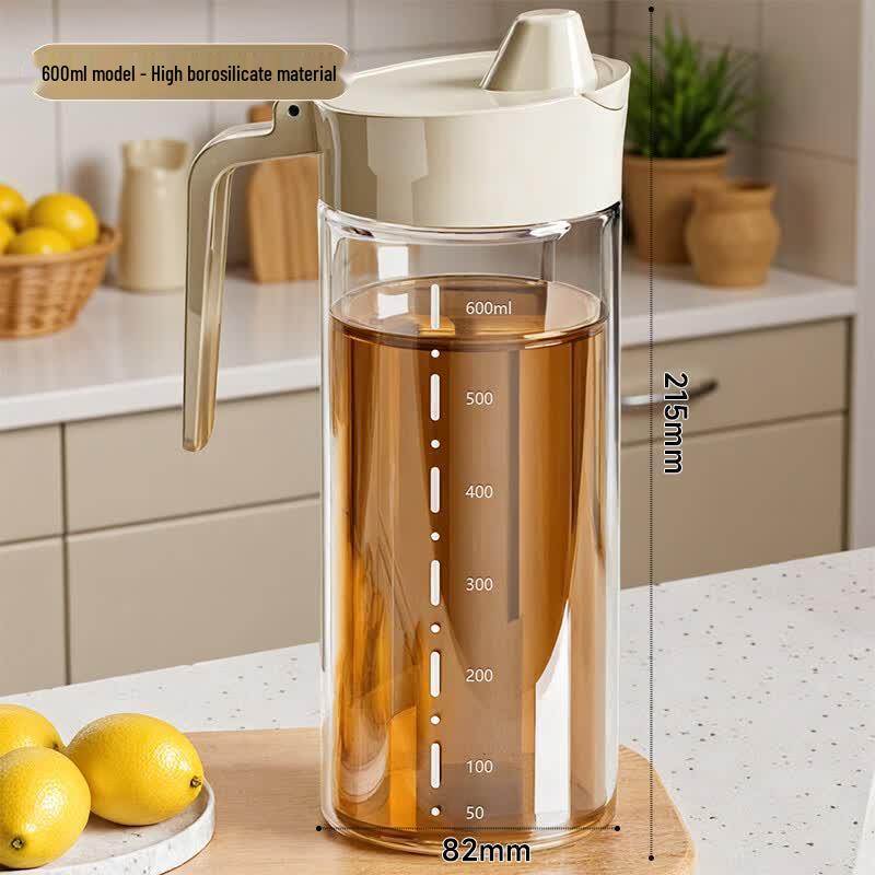 Meiliya Food Grade High Borosilicate Glass Oil Dispenser