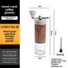 Hand-cranked Coffee Grinder, Stainless Steel Portable Coffee Machine, Hand-cranked Grinder, Coffee Bean Grinder