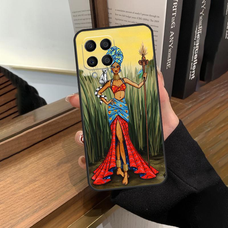 South Africa Woman Case For Samsung Galaxy M56 M06 M16 M36 M52 M32 M12 M54 M34 M14 M35 M55 M15 M11 M31 M13 M53