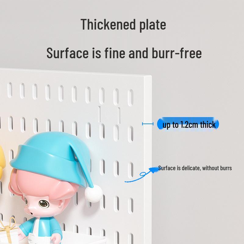 Desk Clip Adjustable Pegboard Stand - No-Drill Bracket