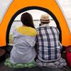 Cojín de Asiento Inflable Portátil Ligero para Acampar - Impermeable, Plegable, Duradero y Cómodo para Sentarse a Largo Plazo