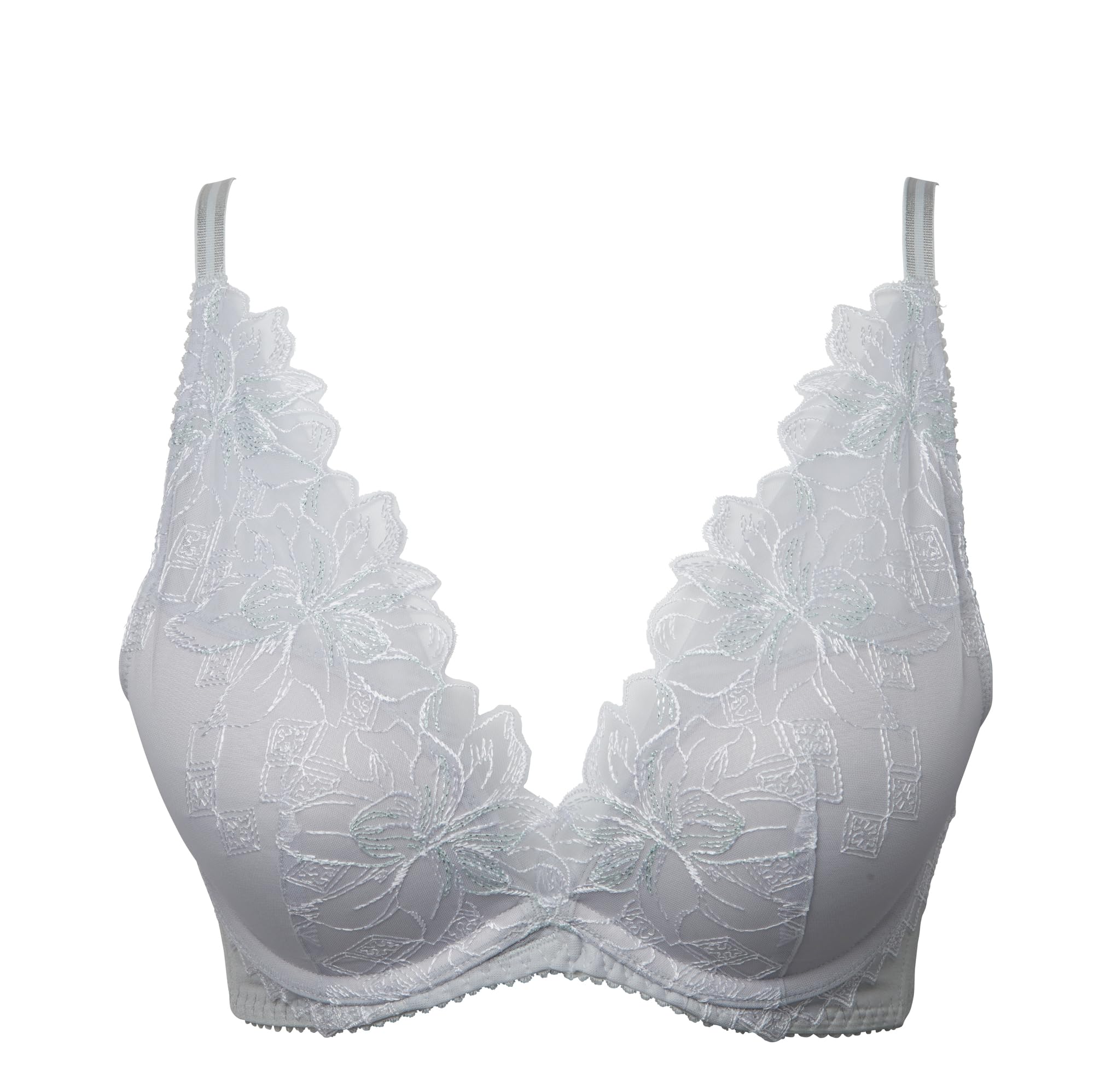 

AMOSTYLE Dream Bra Бюстгальтер Deep V Kiss the Mirror M013 Размер B65 (Серый)