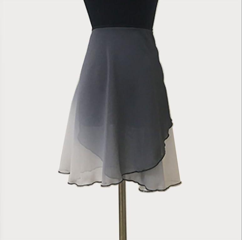 ProDance Černá Gradientní Baletní Zavinovací Sukně Polodlouhá (PSL009A)