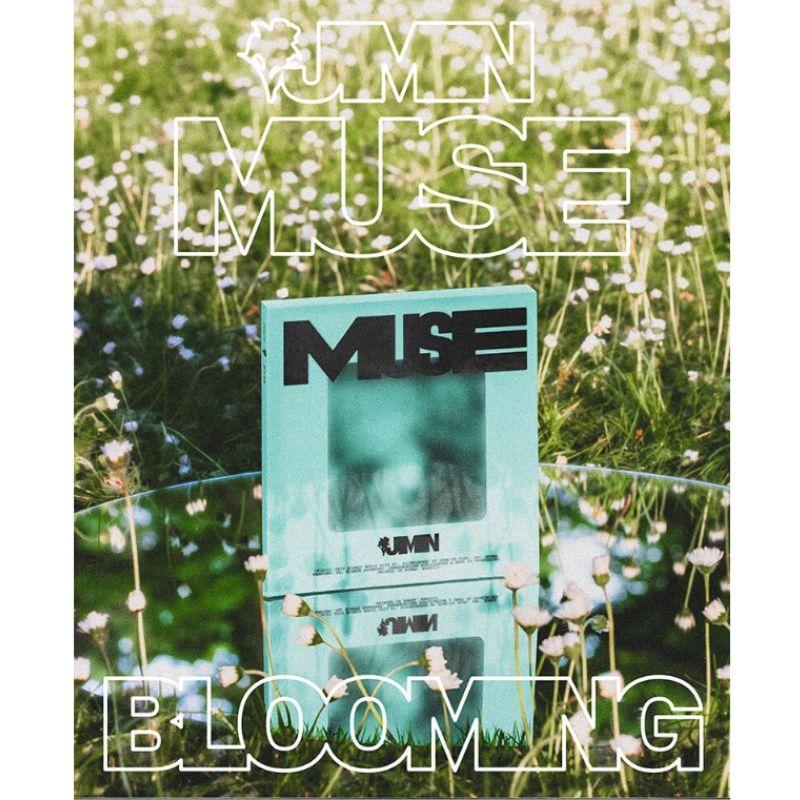 BTS Jimin MUSE Album 2 Types Set + 2 Bookmark Benefits | Full Package Set