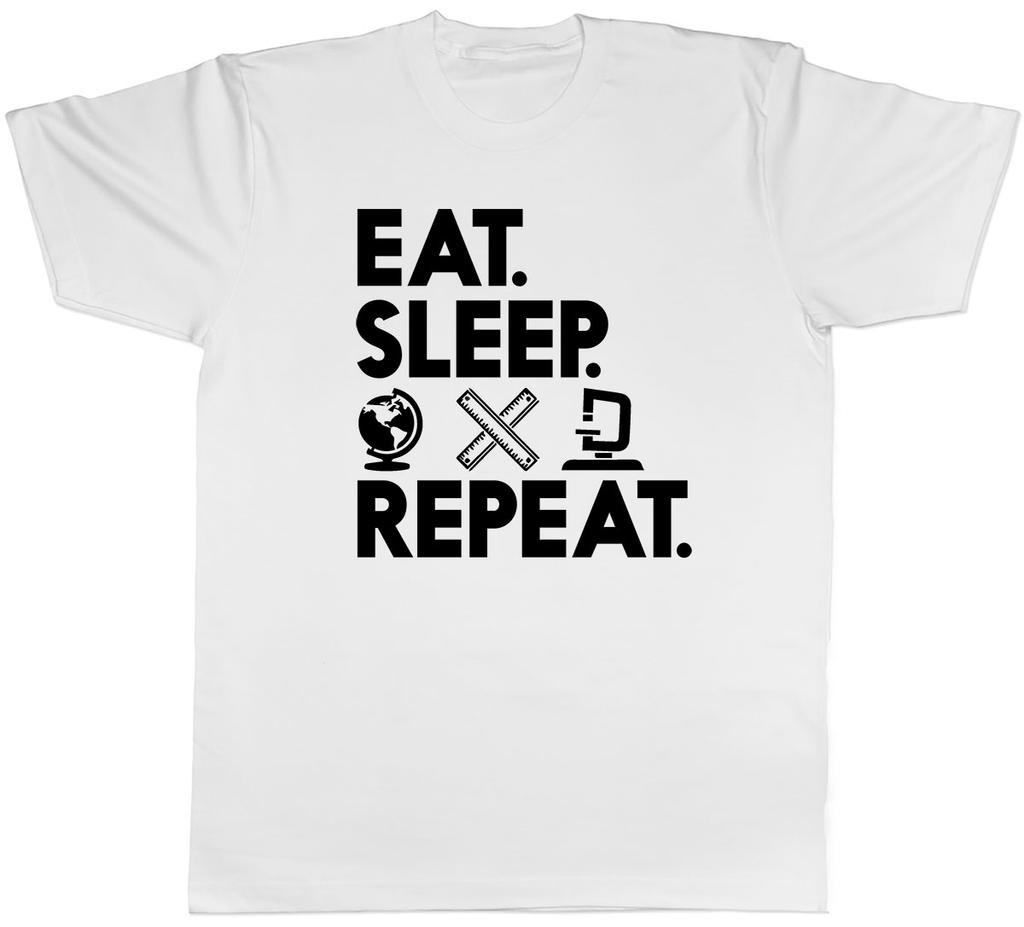 Eat Sleep Teaching Repeat Unisexs Unisex TShirt Tee