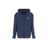 Ss23 Letter Print Hooded Zip Sweatshirt Men Sweatshirt Navy-Blue 3RPM67-PN6ZZ-1554