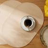 Imitation Corn Husk Woven Pattern Desk Mat, Waterproof Oil Stains, Heat-insulating Bowl Mat, Insult Placemat, Coaster, Tableware, and Tabletop