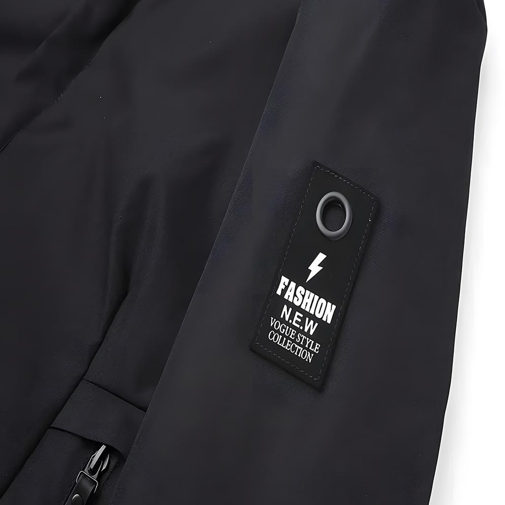 Spring and Autumn Men's Jackets Hooded Windbreaker Outdoor Loose Breathable Casual Top Outdoor Jacket Thin Coat