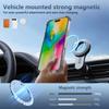 KEYSION HD Transparent Stoßfest Fall für MagSafe für iPhone 16 Pro Max 16 Plus 360 ° Drehbare Magnetische Ring Stand Telefon Abdeckung