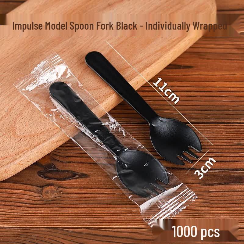 Disposable Plastic Dessert Fork Spoons