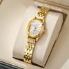 Elegant Ovaal Wijzerplaat Dames Quartz Horloge Dames Polshorloges Klok Meisjes Klok Cadeau(Zonder doos)