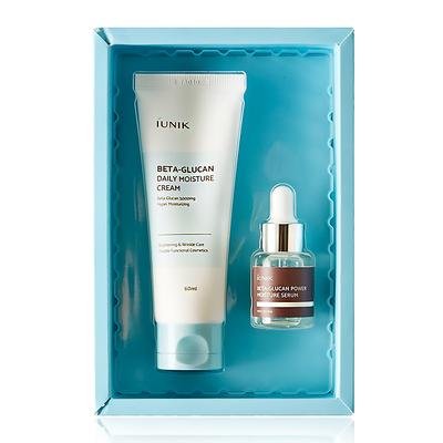 CONJUNTO Edição Beta Glucano (Creme 60ml + Sérum 15ml) - Conjunto facial regenerador e hidratante