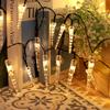 Solar LED Icicle String Lights - Waterproof Fairy Lights for Outdoor Patio & Camping, Christmas & Holiday Decor