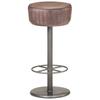 Day & Night - Day & Night Antique Brown Genuine Leather Kitchen Stool