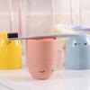 Cartoon Cute Chick Toothbrush Holder Family Toothbrush Organizer Wall Suction Cup Bathroom Set Accessories