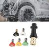1/4 Quick Connect Pressure Washer Adapter Nozzle Tips Set Compatible With Karcher- K2 K3 K4 K5 K6 K7- High Pressure Cleaner Tool