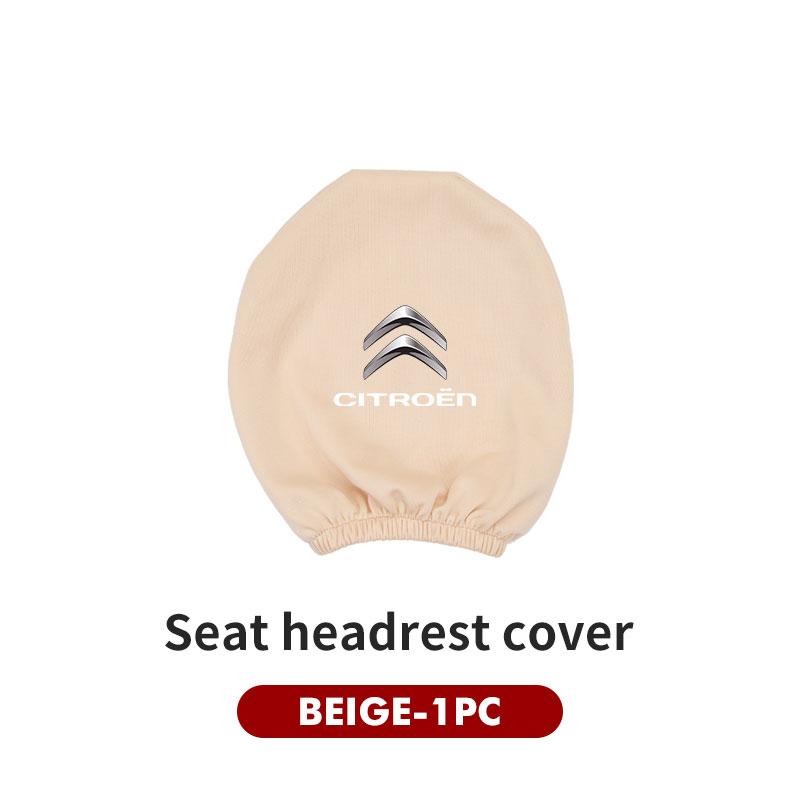 

Car Logo Seat Headrest Pillow Case Interior Accessories For Citroen Grand Berlingo Jumper Celysee Xsara Picasso Aircross
