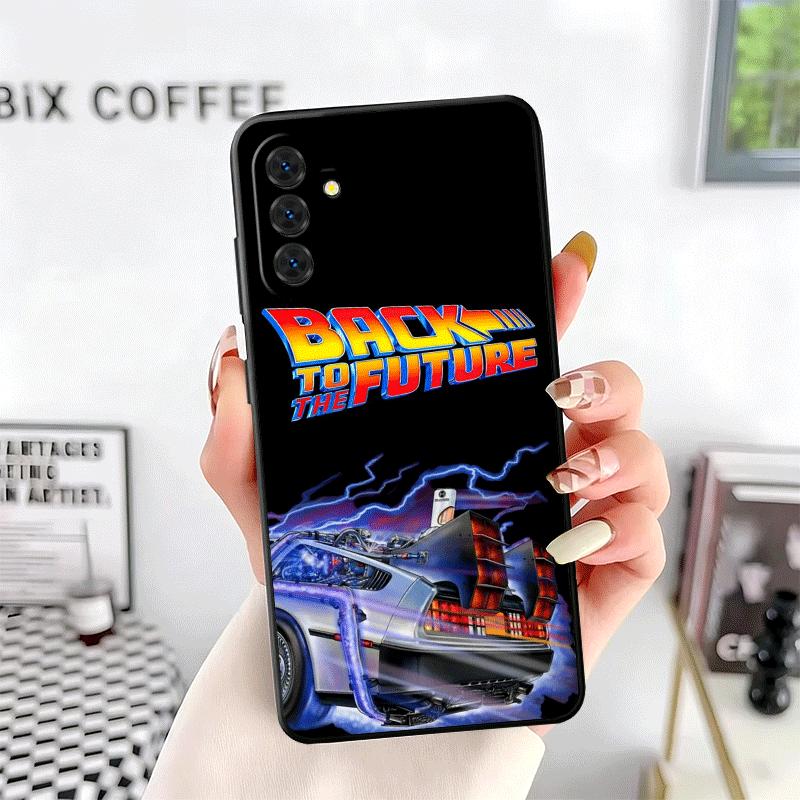 Back To The Future Soft Phone Case for Samsung A17 A37 A57 A16 A26 A36 A56 A15 A25 A35 A55 A14 A24 A34 A54 A13 A23 A33 A53 A52 A