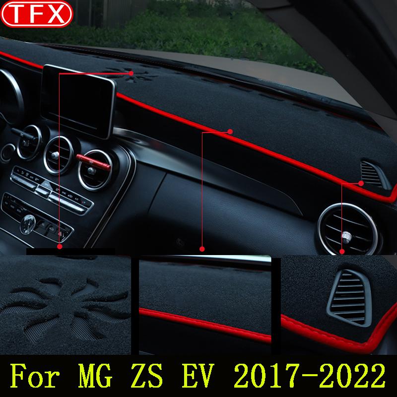 

Flannel Car Dashboard Cover Mat For MG HS EHS 2018-2022 Auto Dash Board Sun Shade Pad Carpet Anti-UV Rug Interior Left Hand Drive LHD