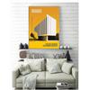 Bauhaus Moderne Architektur Poster Linien und Minimalistische Architekten Drucke Leinwand Malerei Wandkunst Bild Heim Wohnzimmer Dekor