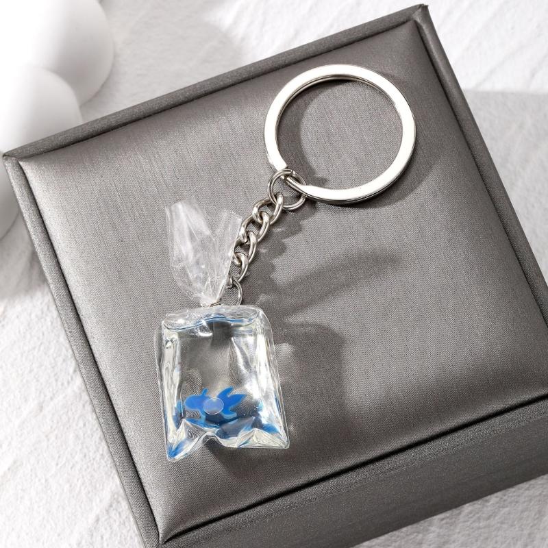Creative Marine Life Keychain Pendant Practical Keyrings Charm for Women Girls