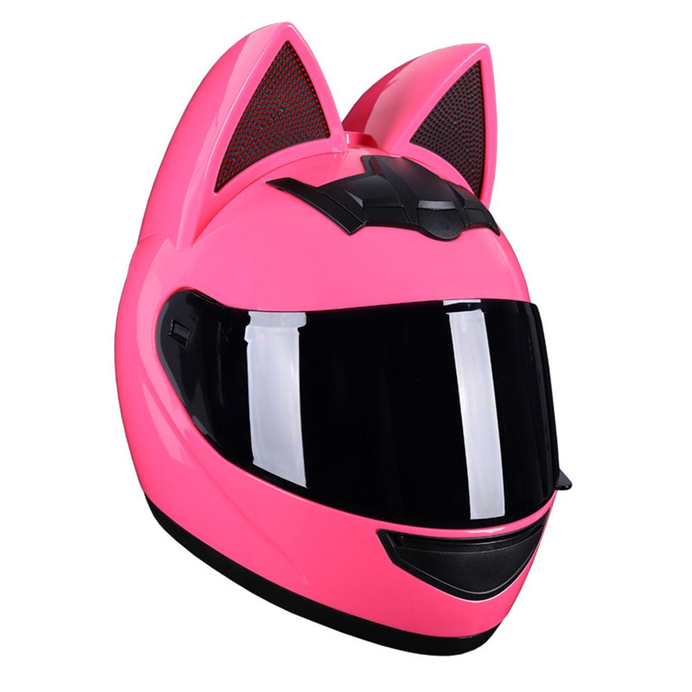 HNJ Motorcycle Helmet Casco Moto Off-road Helmet Removable Cat Ear Four Seasons Breathable Motocross Motorcycle Helmet Men Women