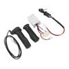 12V 250W Bike Controller Kit Twist Throttle Grip Ignition Switch Accurate Control Versatile Bike Part for Electric
