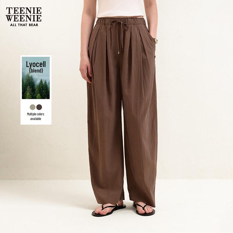 Teenie Weenie Women's 2026 Summer Bear Casual Long Pants