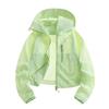 Summer Light and Thin Sunscreen Clothing, Women's Small and Short UV-proof Breathable Ice-sensitive Windproof Skin Clothing