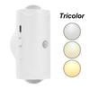 Motion Sensor Wall Lamp Gradient Ambient Night Light Human Rgb Lamps Body Decorative Dimmable Interior Outdoor Sensing Magnetic