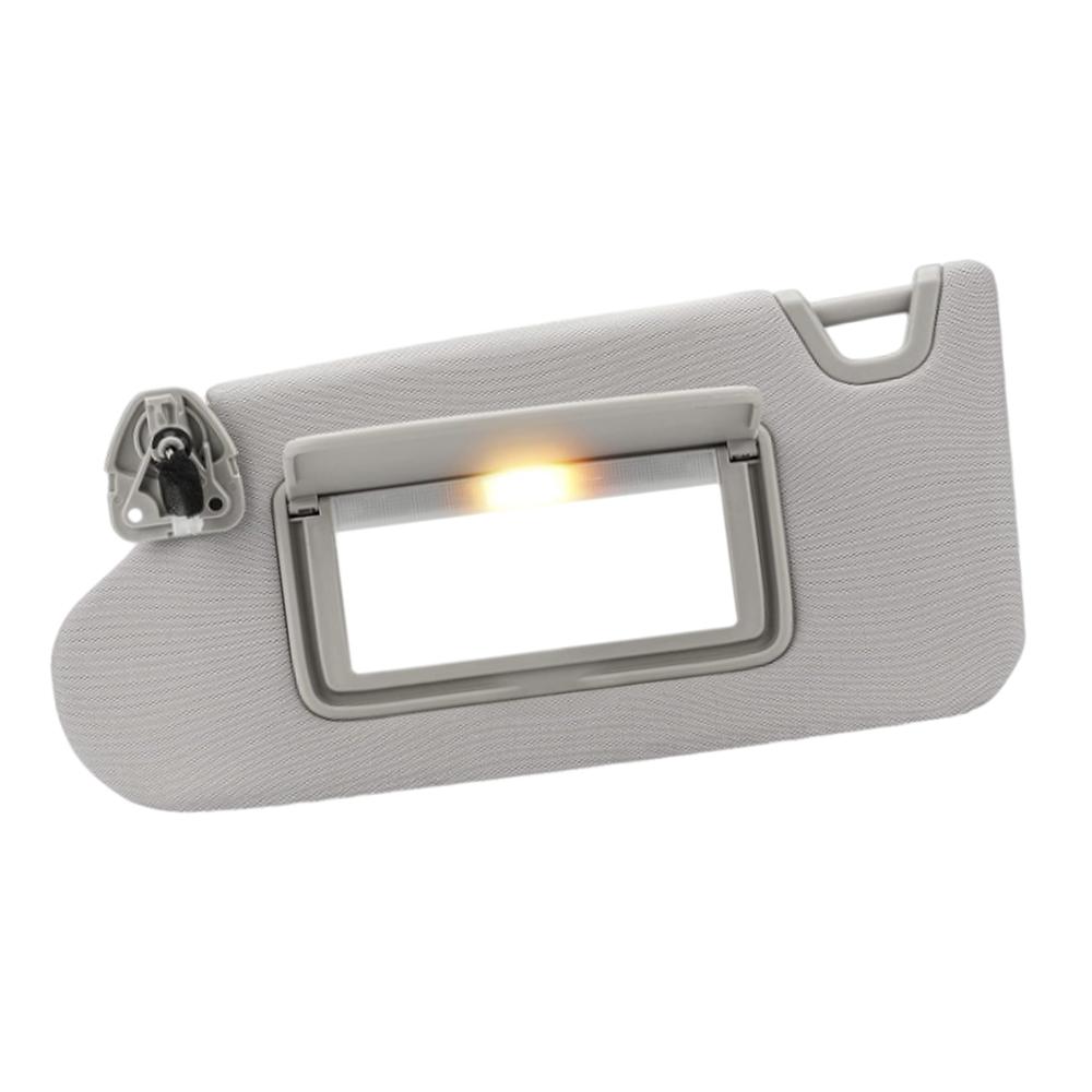 Car Interior Sun Visor With Mirror and Light Grey Beige Sun Shade for Nissan Altima 2013 2014 2015 2016 2017 2018 96401-3TA2A